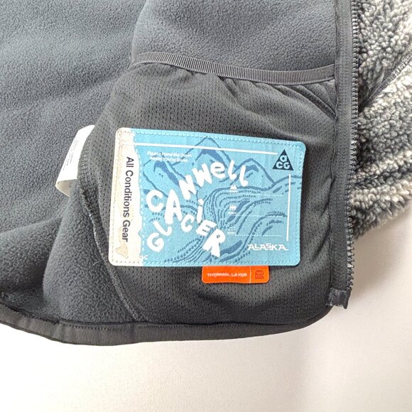 Nike ACG Youth Canwell Glacier Fleece Jacket NWT Size Small New FZ5410-104 - Picture 7 of 11